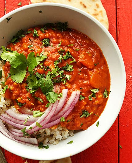 Spicy Red Lentil Curry