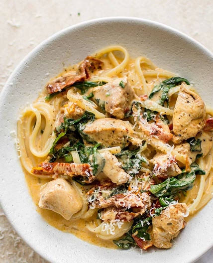 Tuscan Chicken Pasta