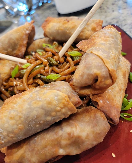 Air Fryer Pork n Veggie Eggrolls