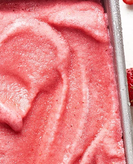Recipe: 3-Ingredient Strawberry Nice Cream
