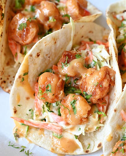 The Best Bang Bang Shrimp Tacos [Ever]