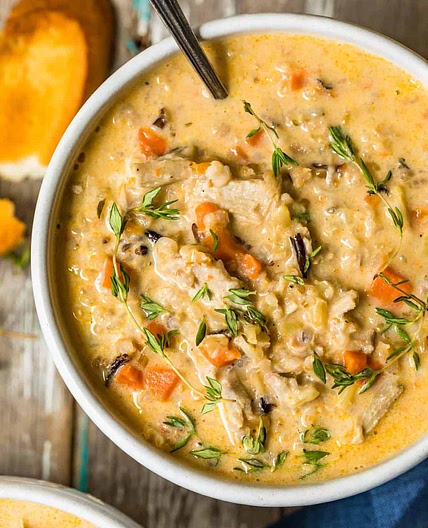 Turkey Wild Rice Soup Recipe