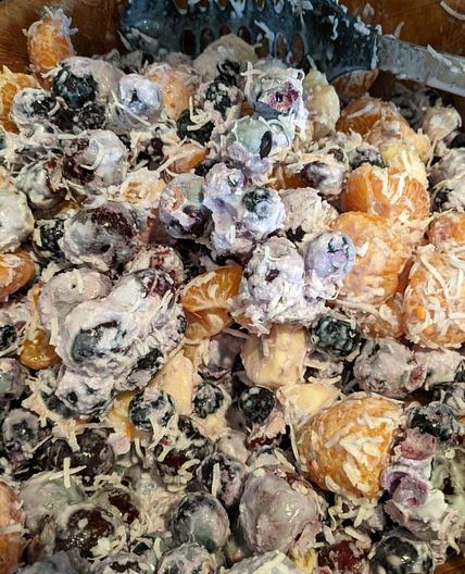 Frosty fruit salad
