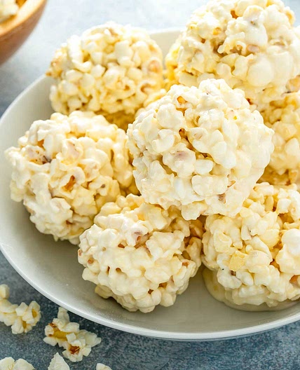 Marshmallow Popcorn Balls