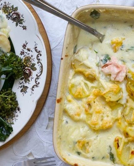 Fish pie for kids