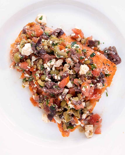 Mediterranean Style Salmon