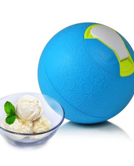Ice Cream Ball Chocolate Chip Vanilla Ice Cream