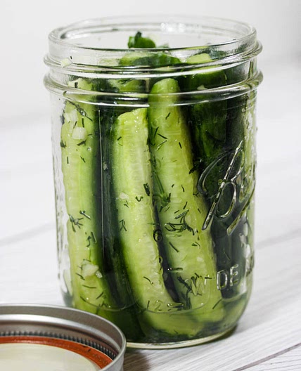 Dry-Brined Pickles - Sausai S?dyti Agurkai (Lithuania)