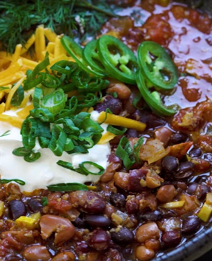 Spicy Smoky Vegan Chili