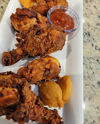 Air Fryer Buttermilk Fried Chicken