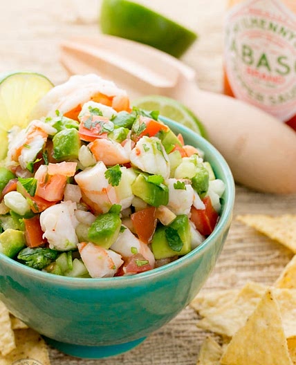 Shrimp Avocado Salsa Recipe