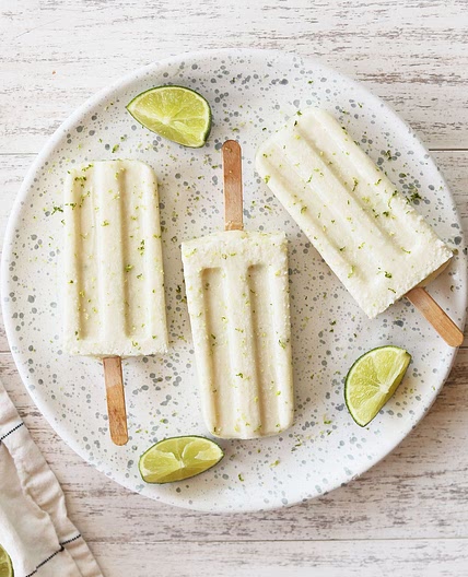 Coconut Lime Popsicles Bursting With Summer Vibes