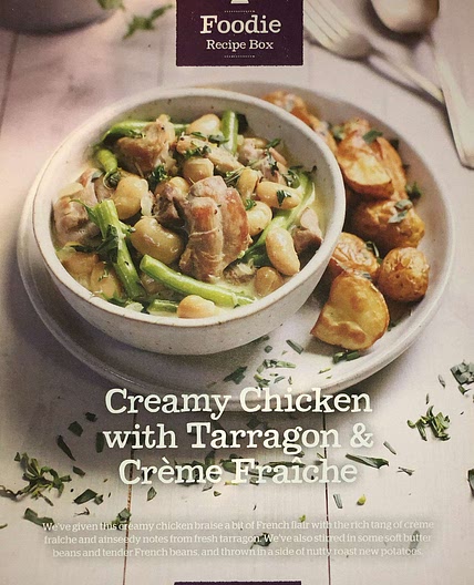 Creamy Chicken with Tarragon & Creme Fraiche