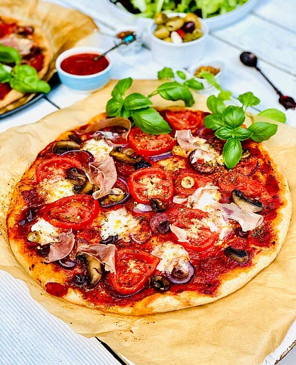 Healthy Homemade Pizza