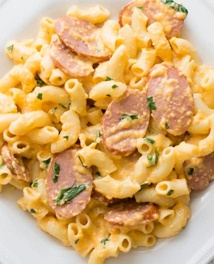 Sausage Mac and Cheese