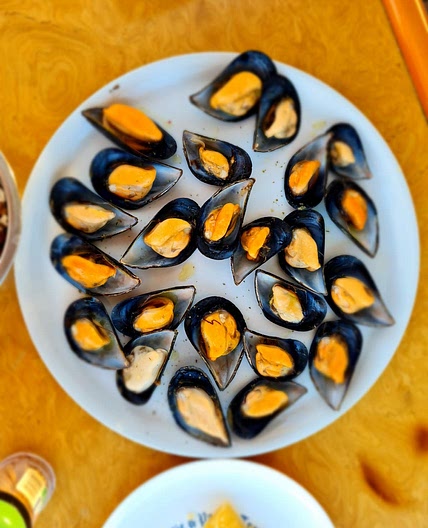 Montenegrin fresh mussels