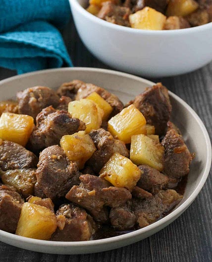 Pork Adobo with Pineapple