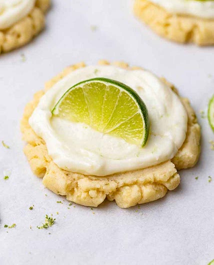 Crumbl 🙀 Fresh Chilled Lime-Coconut Sugar Cookies