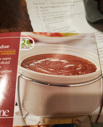 Carmel apple fondue