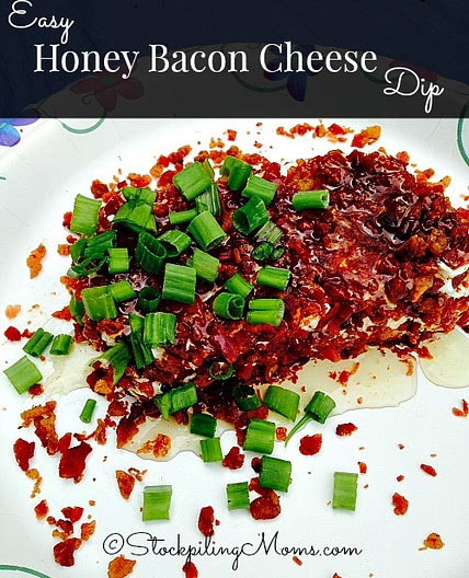 Easy Honey Bacon Cheese Dip