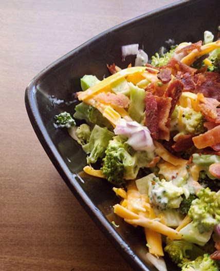 Broccoli Salad, Keto and Low-Carb