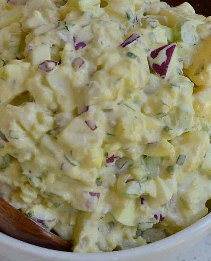 Grandma’s Dill Pickle Potato Salad