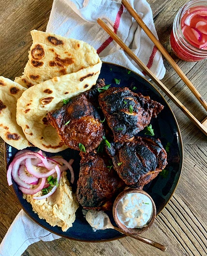 Baked Tandoori Spiced Chicken