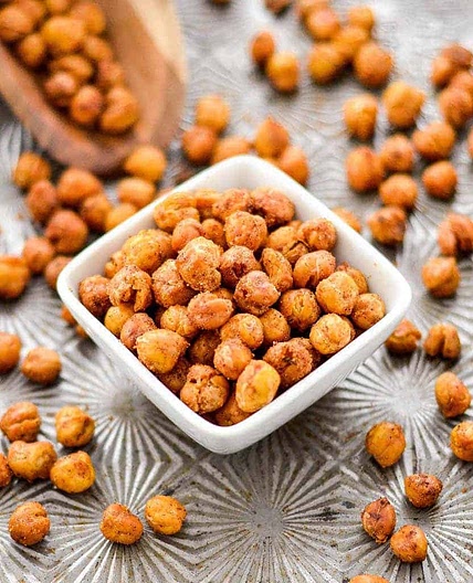 Crunchy Roasted Chickpeas