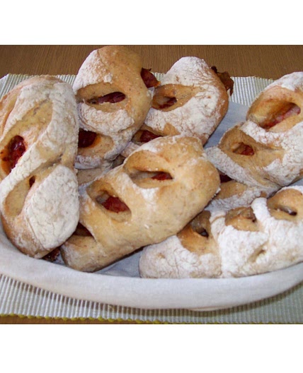 Pao com chorizo