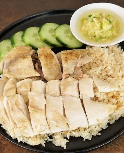 Riz au Poulet de Hainan
海南鸡饭 Khao Man Kai