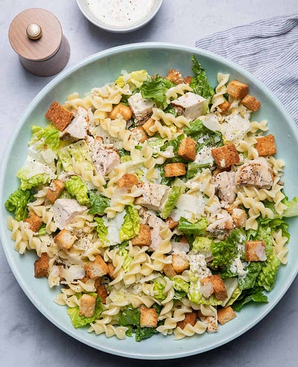 Chicken Caesar Pasta Salad