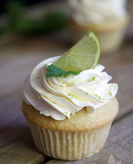 Fluffy Mojito Cupcakes