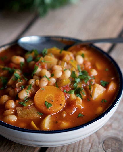 Wärmende Minestrone