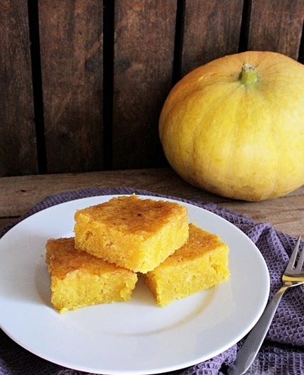 Pumpkin Blondies