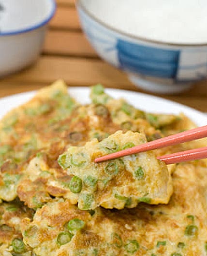 Long Bean Omelette Recipe👍