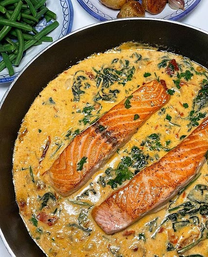 Tuscan salmon