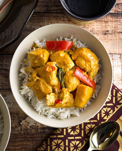 Thai Red Curry with Chicken and Pineapple