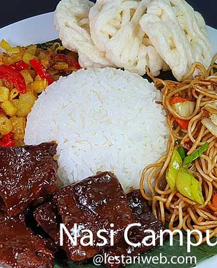 Javanese Mixed Rice