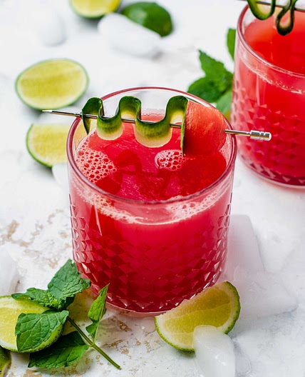 Watermelon Cucumber Margarita