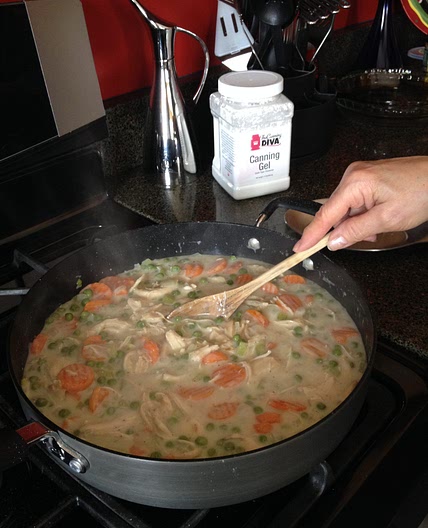Chicken pot pie filling