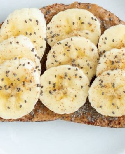 Almond, Chia & Banana Toast