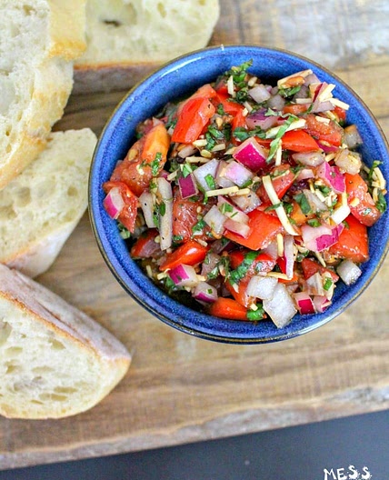 Easy Bruschetta Recipe