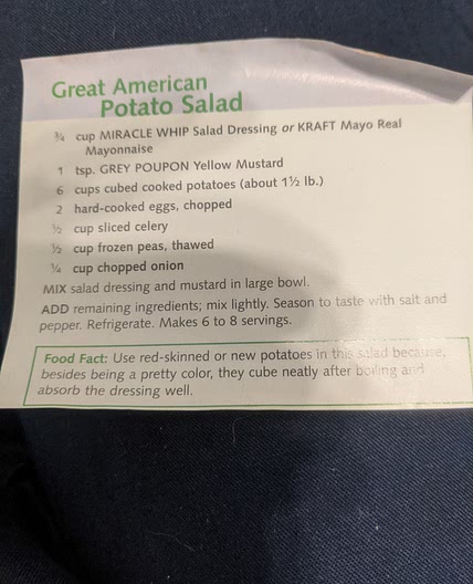 Classic Potato Salad