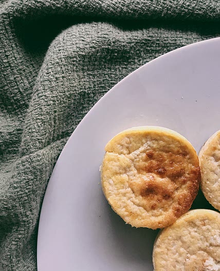 Coconut banana custard — Boob to Food
