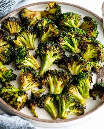 Oven Roasted Broccoli (Baked Broccoli)