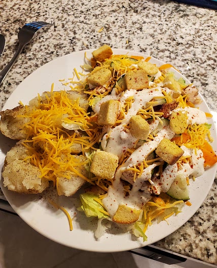 Salad & Potato - 90min, Healthy