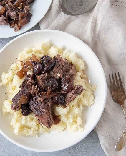 Cherry Balsamic Pot Roast (Paleo, Whole30, AIP)