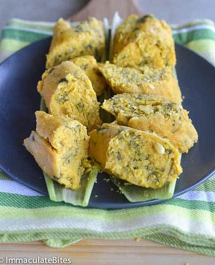 Koki Corn (African Fresh Corn Tamales)