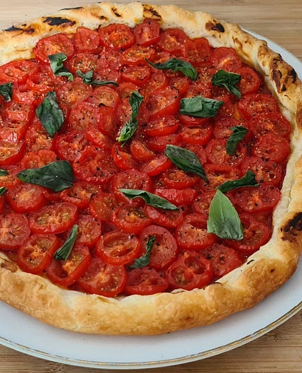 Tarte fine a la tomate