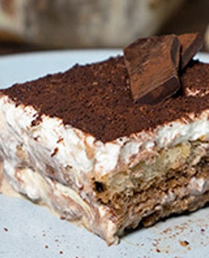 Authentic tiramisu 